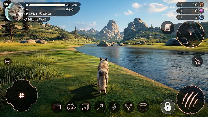 The Wolf: Animal Game MMORPG screenshot