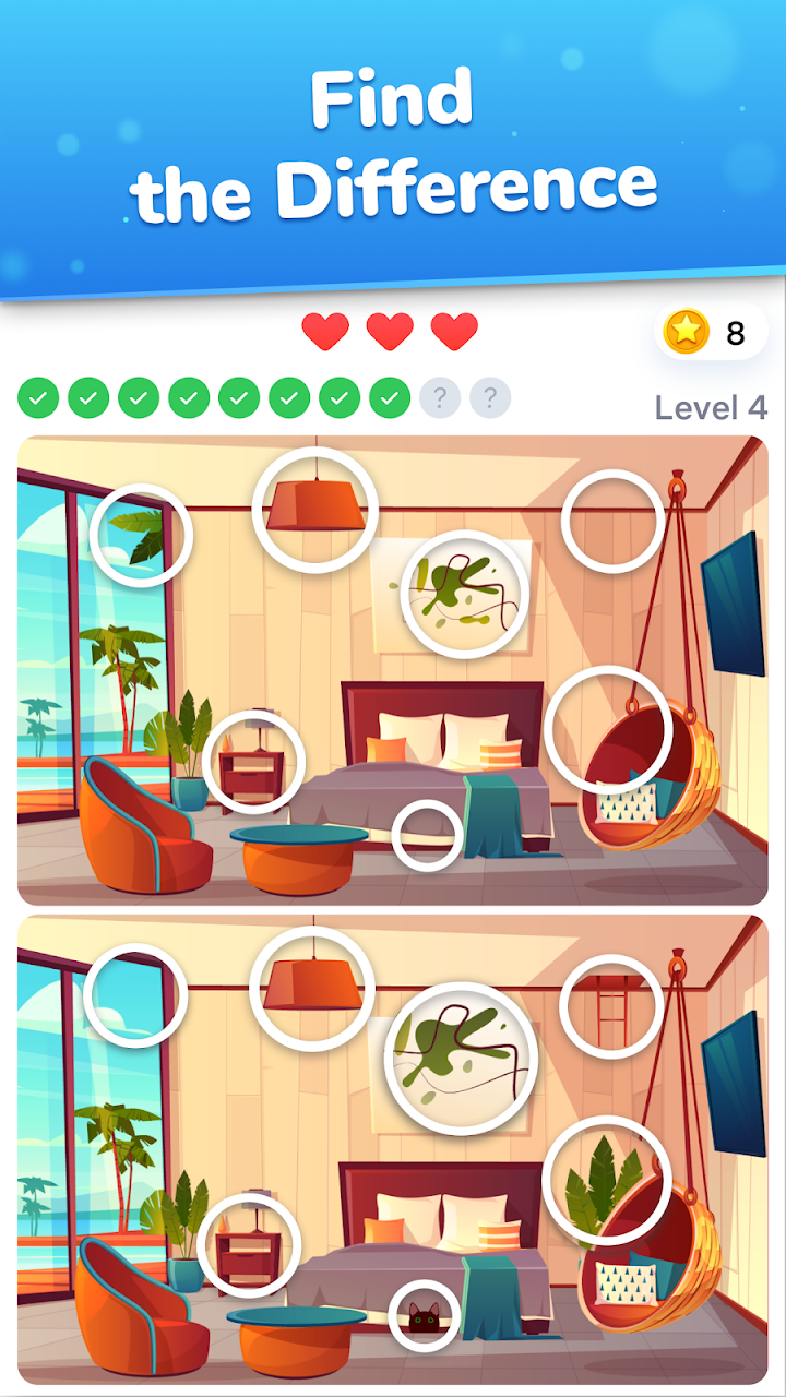 Differences - find & spot them screenshot