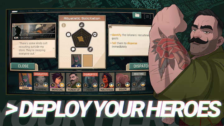 Dispatch screenshot