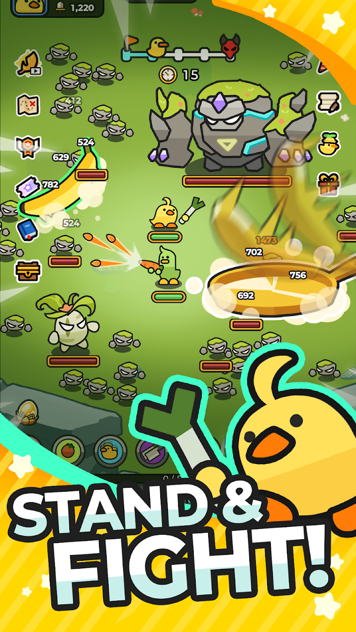 Legend of Duck Bros: Idle RPG screenshot