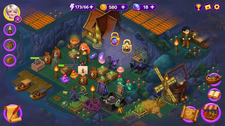 Dark Merge Farm screenshot