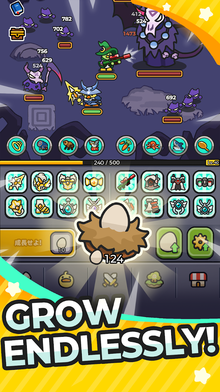 Legend of Duck Bros: Idle RPG screenshot